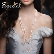 special輕奢氣質(zhì)復古長(cháng)款多層可疊戴毛衣鏈淡水珍珠長(cháng)項鏈 淡水珍珠長(cháng)項鏈