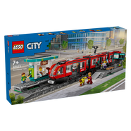 樂高（LEGO）積木拼裝城市系列60423 都市有軌電車男孩兒童玩具生日禮物