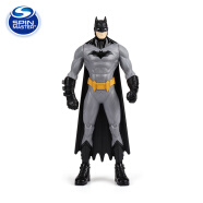 斯平玛斯特（SPIN MASTER）蝙蝠侠小丑超人闪电侠海王手办模型可动人偶公仔玩具摆件生日礼物 蝙蝠侠24cm人偶