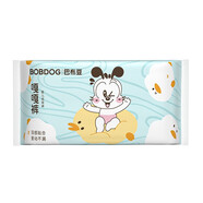 巴布豆嘎嘎褲嬰兒小內褲紙尿褲拉拉褲4片 試用裝羽感貼合超薄透氣 紙尿褲S碼- 1包 4片 【試用裝】