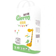 GIOTTO 喬托控控褲系列 紙尿褲嬰兒超薄干爽學(xué)步褲透氣尿不濕  紙尿褲S60片