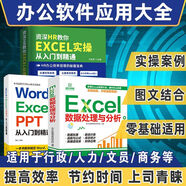 【規(guī)格任選】word excel ppt從入門到精通wps教程表格制作函數(shù)office書籍辦公軟件計算機應用基礎(chǔ)知識自學書籍電腦入門辦公軟件自動化教程 熱賣！【3冊】辦公軟件套裝
