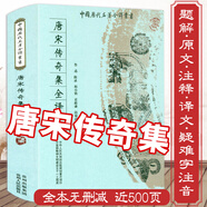 【包郵】唐宋傳奇集全譯 近500頁魯迅校錄輯錄唐宋小說選本全譯全注文白對照原文注釋譯文全譯唐宋傳奇選書籍