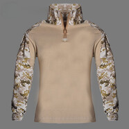 軍迷用品服裝迷彩服戰(zhàn)術(shù)服戶外G3童裝蛙服長袖上衣CP迷彩兒童作訓(xùn) 沙漠?dāng)?shù)碼 130cm