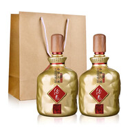 酒鬼（JIUGUI）酒鬼酒 馥郁天成 52度1000ml  馥郁香型 大容量 52%vol 1000mL 2瓶 雙瓶