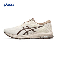 亞瑟士ASICS男子穩定支撐跑鞋 GT-1000 10  白色/棕色 41.5 