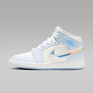 耐克（NIKE）Jordan 1 GS AJ 1 喬1高幫運(yùn)動(dòng)籃球鞋 藍(lán)色FQ9117-400 36.5
