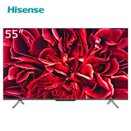 海信電視 HZ55A56E 55英寸4K超清豐富影視教育資源智能投屏遠場(chǎng)語(yǔ)音全面屏液晶平板電視機