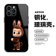 莫凡（Mofi）拉布布手機殼iPhone16plus蘋(píng)果15promax小米14ultra適用mate60華為pura70可愛(ài)vivox200榮耀300防摔 鋼化玻璃殼 一加_10_Pro