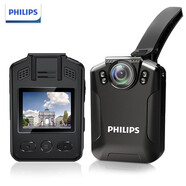 飛利浦（PHILIPS）VTR-8101執法記錄儀錄音像高清防爆取證設備隨身記錄儀胸前64G
