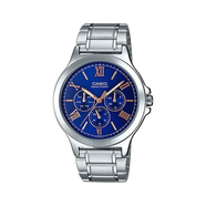 卡西歐（CASIO） 卡西歐(CASIO)手表商務(wù)男士運(yùn)動(dòng)防水三眼指針時(shí)尚石英腕表送男友 MTP-V300D-2A