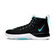耐克（NIKE）Nike ZOOM RIZE  黑白高幫 實(shí)戰(zhàn)籃球鞋 男鞋 運(yùn)動(dòng)鞋 BQ5467-001 42