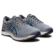 亞瑟士（asics）男士運(yùn)動(dòng)鞋緩沖輕質(zhì)網(wǎng)面透氣低幫系帶跑步鞋防滑1011A794 Piedmont Grey/Mako Blue 6