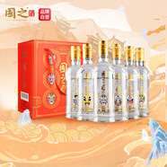 國之英雄會(huì )52度濃香型白酒 純糧釀造糧食酒 國粹臉譜文化 國標優(yōu)級酒 52%vol 500mL 6瓶