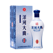 洋河大曲 老藍瓷 42度480ml 綿柔濃香型白酒 年貨宴請送禮好酒 42度 480mL 1瓶 單瓶裝