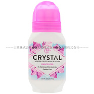 克芮思托美國Crystal天然礦物質無鋁安全66g清爽香體走珠止汗露 無香 66ml
