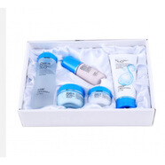詩(shī)迪娜八杯水補水保濕乳液禮盒套裝8杯水護膚化妝美容爽膚水默認 五件套禮盒裝送禮