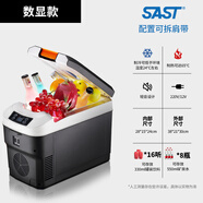 SAST車載冰箱11L臥式小冰箱學(xué)生宿舍辦公室母乳冷暖箱露營(yíng)禮物