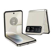 摩托羅拉（Motorola）moto razr 40 雙卡掌心玲瓏 旗艦影像 雙卡雙待 5G折疊屏手機 皎月白 12GB+256GB(全新原封)
