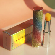 YNM變色護唇膏星空彩虹蜂蜜漸變口紅保濕滋潤星星 彩虹蜂蜜款3g