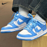 耐克（NIKE）【好物推薦】官方Dunk Low艦店男鞋女鞋低幫男女子運動(dòng)休閑滑板鞋 CW1590-103【大學(xué)藍白】 35.5