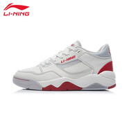李寧（LI-NING）籃球鞋男鞋保護(hù)新款中幫運(yùn)動(dòng)鞋ABCS103【TG】 乳白色/微晶灰-1 40