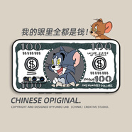 虎圖騰vivoX27手機殼保護套防摔液態(tài)硅膠創(chuàng)意全包鏡頭個性新款男女情侶卡通動漫磨砂軟 美鈔湯姆