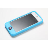 凱聯(lián)威適用蘋果5s手機殼iPhone5s手機殼新款磨砂se一代全包邊iPhone4/4s 5/5s/se硅膠淺藍(lán)給鋼化膜 iPhone其他型號