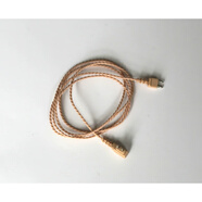 西嘉風(fēng)鈴老款西176AO麗聲UT550盒式助聽(tīng)器耳塞導線(xiàn)耳機頭配件門(mén)子 肉色二芯導線(xiàn)