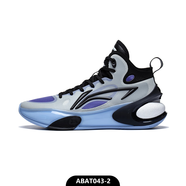 李寧（LI-NING）李寧馭帥17男子反光輕量高回彈中幫籃球馭帥18專業(yè)鞋 ABAT043 藍(lán)紫 ABAT043-2 馭帥17 41