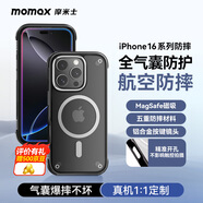 摩米士（MOMAX）適用蘋果16promax手機(jī)殼iPhone16PROMAX磁吸殼magsafe充電防摔氣囊高端透明保護(hù)套