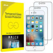 JETechJETech 蘋果iPhone 6s Plus鋼化膜【2片裝】抗指紋高清玻璃膜5.5英寸屏 兩片裝