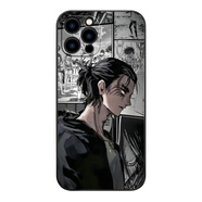粿條進(jìn)擊的巨人手機(jī)殼艾倫適用耶格爾vivo/S18/17T/16E/15/12/10/7/9/y11/20/31/35M/52S/33T/PRO+Y70/ 艾倫耶格爾(硅膠殼) vivo Y33e