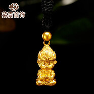 菜百首飾 菜百傳世系列 黃金吊墜 足金古法立體齊天大圣孫悟空吊墜 計(jì)價(jià)GD 黃金吊墜/項(xiàng)墜（不含鏈） 約12.02g