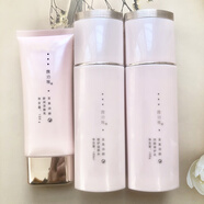 露泊雅（LEBRAL）至美泊顏系列 套裝嫩膚保濕補水緊膚提亮護膚品專(zhuān)柜化妝品組合裝 2.潔面+水+乳