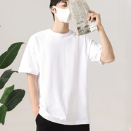 郗德鑫（Xidexin）純棉t恤定制工作服印logo畢業(yè)班服文化衫團(tuán)建同學(xué)聚會20年30年 白色 M