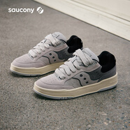 Saucony索康尼板鞋男面包鞋女厚底板鞋男女增高休閑鞋運動(dòng)鞋男CHILLTIME 灰黑15 42.5