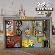 祭祀紙?jiān)闷反笕埛孔蛹垊e墅大號(hào)四合院殯葬燒紙周年清明節(jié)中元節(jié)寒衣節(jié)祭祖帶燒服務(wù) 男士首飾套裝