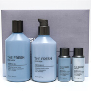 菲詩(shī)小鋪（THE FACE SHOP）清新ve男士護膚品保濕補水FaceShop水乳二合一套七夕禮物送男女友 套盒帶小樣