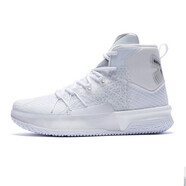 匹克（PEAK）籃球鞋態(tài)極猛獸8v2大體重中鋒實(shí)戰2024秋冬季男高幫耐磨防滑戰靴 大白 42