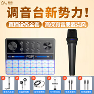 魅聲G9手機聲卡直播設備全套抖音快手唱歌專用電腦通用戶外話筒套裝主播全民K歌錄音喊麥 G9-E6動圈麥套裝 一對一精調