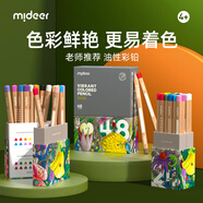 兒童彩色鉛筆油性彩鉛繪畫(huà)美術(shù)專(zhuān)用幼兒園24色36色手繪素描畫(huà)筆 創(chuàng  )藝元素彩鉛-48色