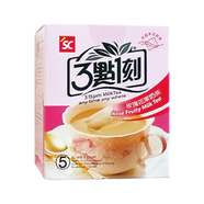 三點(diǎn)一刻奶茶臺灣原味速溶奶茶100g粉袋裝港式網(wǎng)紅3點(diǎn)1刻即沖即飲 玫瑰花果奶茶100g*1盒