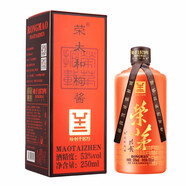 榮茅拾載貴州 茅臺(tái)鎮(zhèn) 榮太和 榮茅拾載醬香型白酒 53度 500ML裝 53%vol 500mL 1瓶