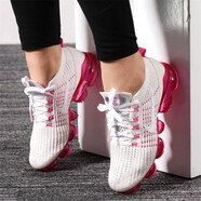 耐克（NIKE）男鞋女鞋新款AIR VAPORMAX全掌氣墊運動(dòng)鞋透氣舒適休閑跑步鞋 AJ6910-005女 36