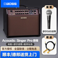 羅蘭Boss音箱ACS LIVE LT電箱木吉他民謠琴彈唱人聲效果音響 ACS PRO 120W+舒爾58S+大禮包