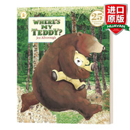 Where's My Teddy? 英文原版繪本 我的泰迪熊去哪了 Jez Alborough 英文版 進口英語原版書籍