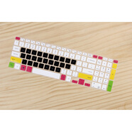 優(yōu)本配 三星NP300E5K 300E5M 500R5H鍵盤(pán)膜15.6英寸筆記本電腦墊屏幕保護膜 糖果黑色 550R5L、550XAA、551XAA