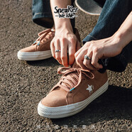 Converse匡威 One /All Star 經(jīng)典黑白翻毛皮男女鞋休閑運(yùn)動(dòng)板鞋 A02319C 37.5