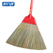 科力邦（Kelibang） 掃把 芒草白凈苗編織小掃帚 物業(yè)工廠學(xué)校環(huán)衛(wèi)家庭清潔笤帚木柄（個）KB1406